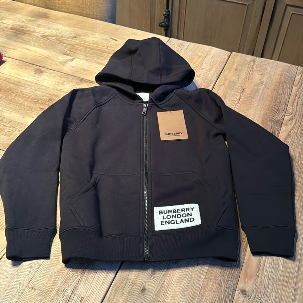 Burberry Black Kids Hoodie